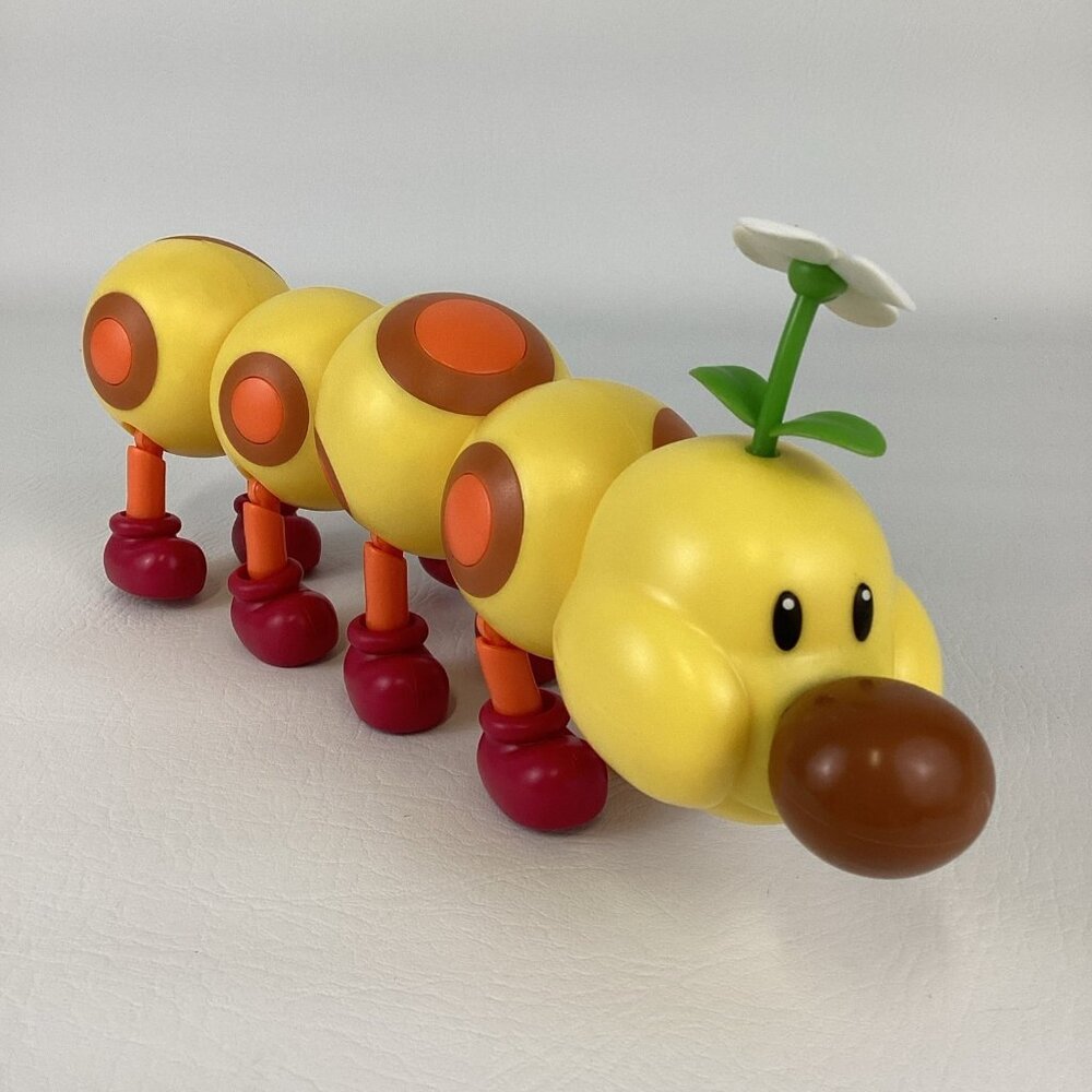 Nintendo Super Mario Wiggler Video Game Character Action Figure Toy 2023 Jakks - Picture 1 of 7